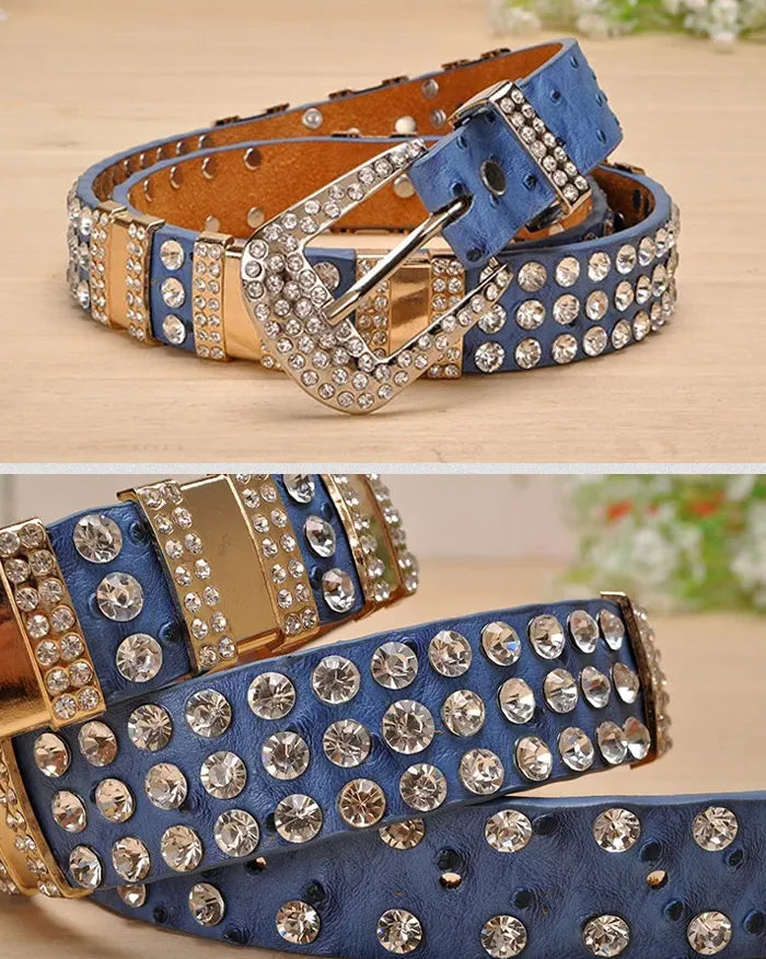 Rhinestone belt ’Haze’