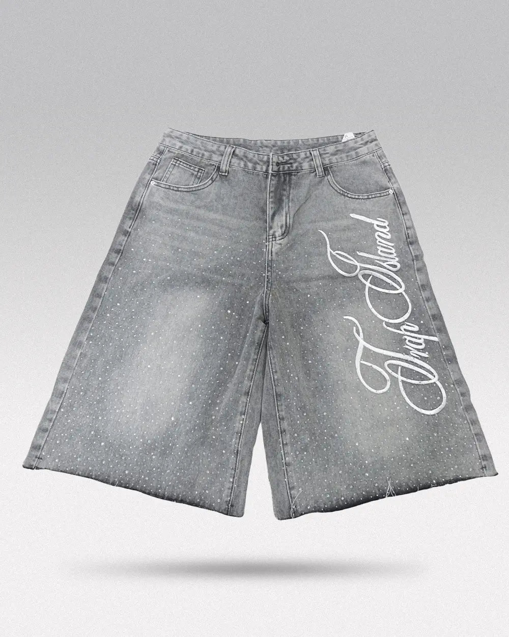 Rhinestone Jorts Men ’Draco’