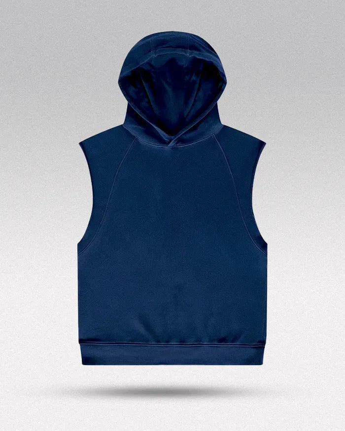 Sleeveless hoodie ’Lazuli’ - Royal Blue / M