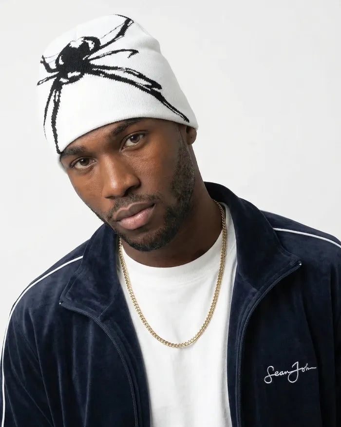 Spider Beanie Y2K ’Obsid’