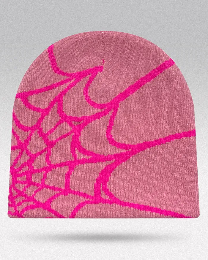 Spider Web Beanie ’Pyro’