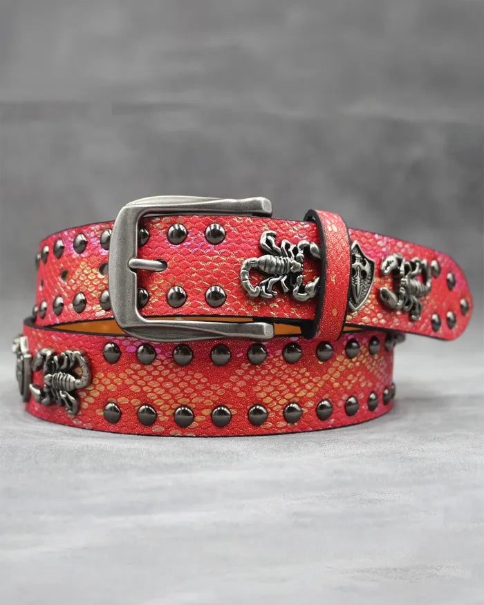 Studded belt ’Scorpio’