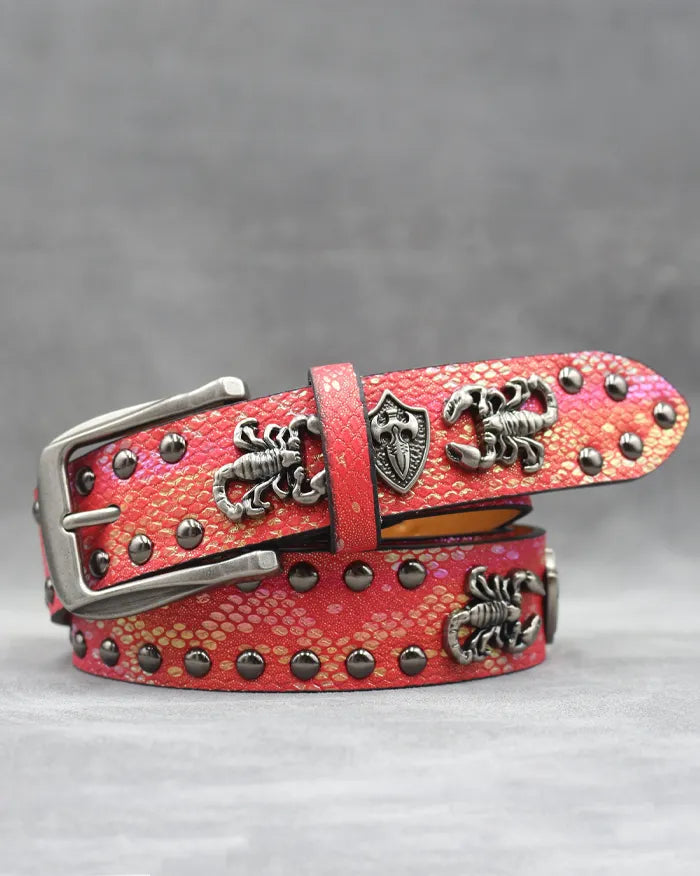 Studded belt ’Scorpio’