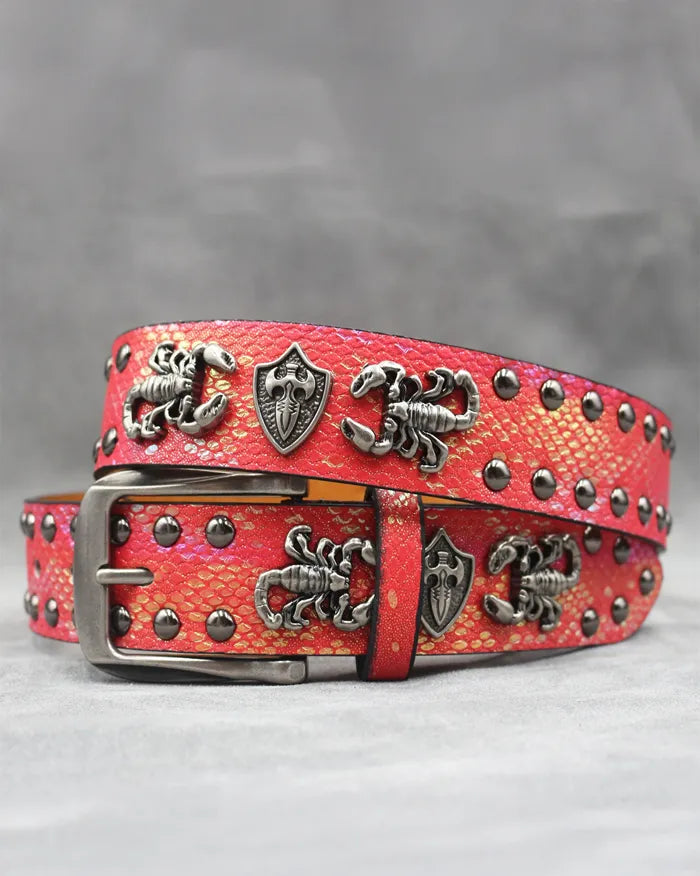 Studded belt ’Scorpio’