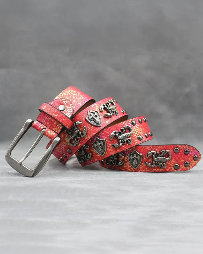 Studded belt ’Scorpio’