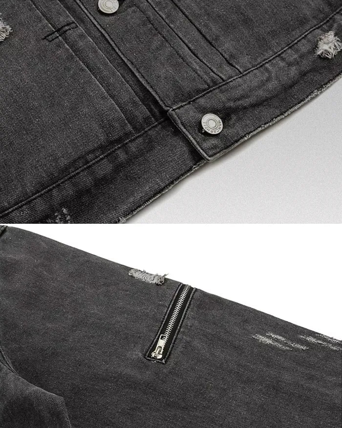 Vintage Denim Jacket ’Raven’