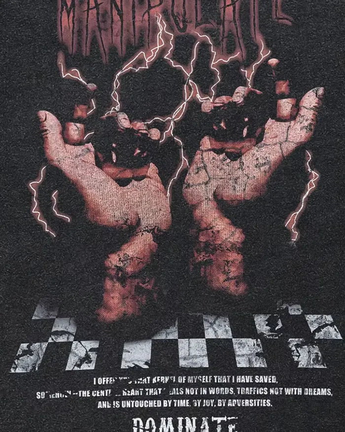 Vintage Graphic tee ’Manipulate’