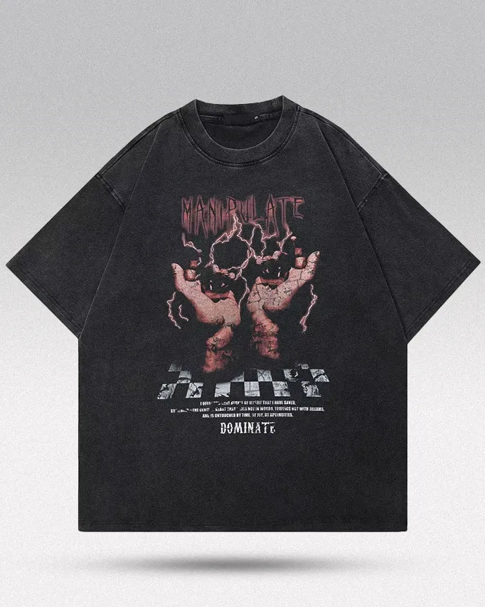 Vintage Graphic tee ’Manipulate’ - S