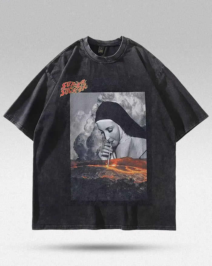★CRTFD★ U Transformation T-shirt Vintage Black TRANSFORMAT Sneaker Politics