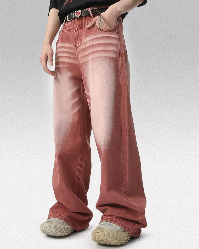 Vintage red jeans ’Blitz’