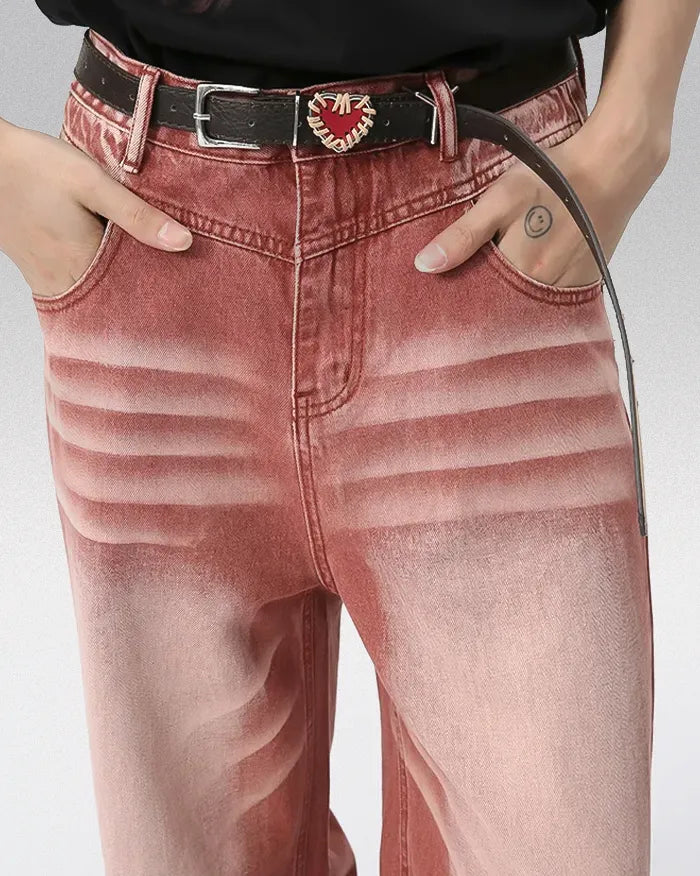 Vintage red jeans ’Blitz’