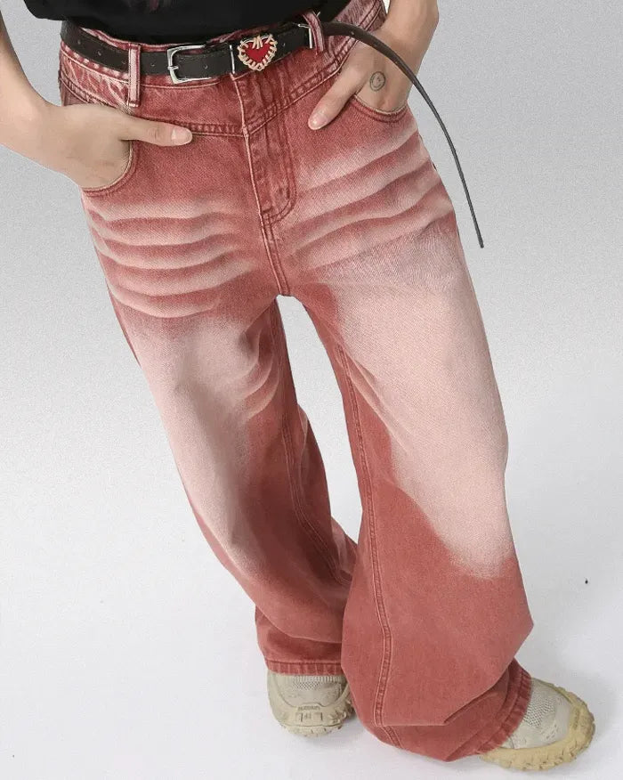 Vintage red jeans ’Blitz’
