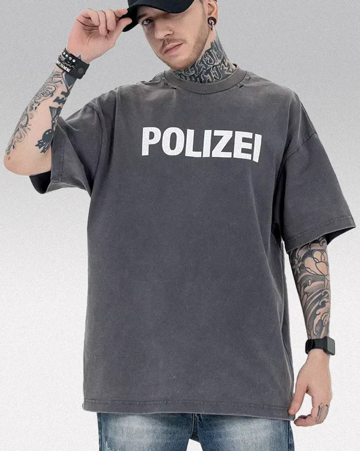 Vintage Tee ’Polizei’