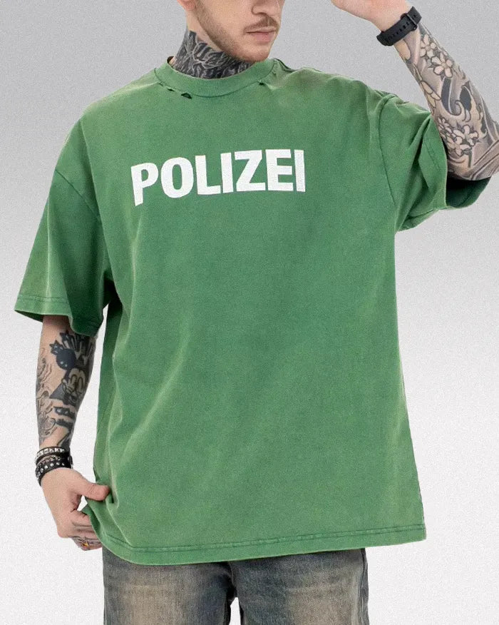 Vintage Tee ’Polizei’