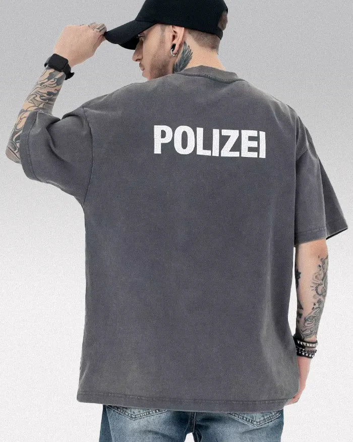 Vintage Tee ’Polizei’