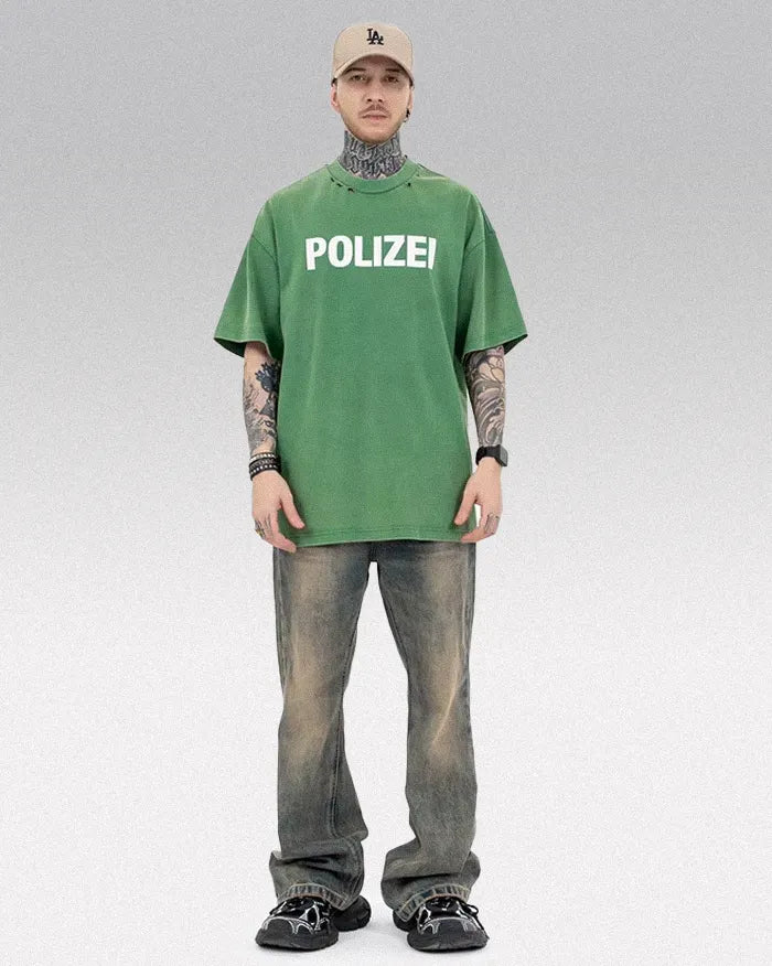 Vintage Tee ’Polizei’