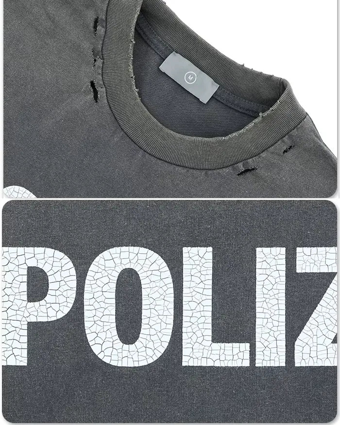 Vintage Tee ’Polizei’