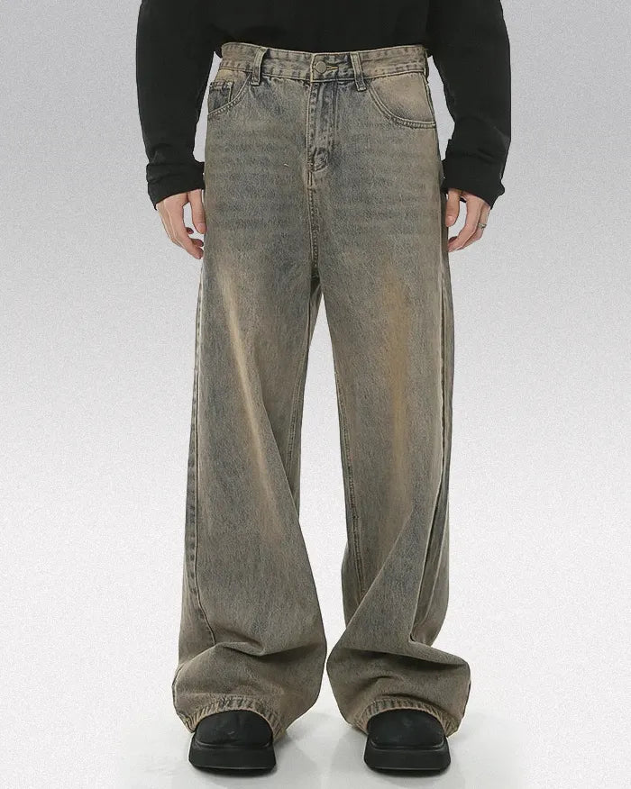 Vintage wash jeans ’Axel’