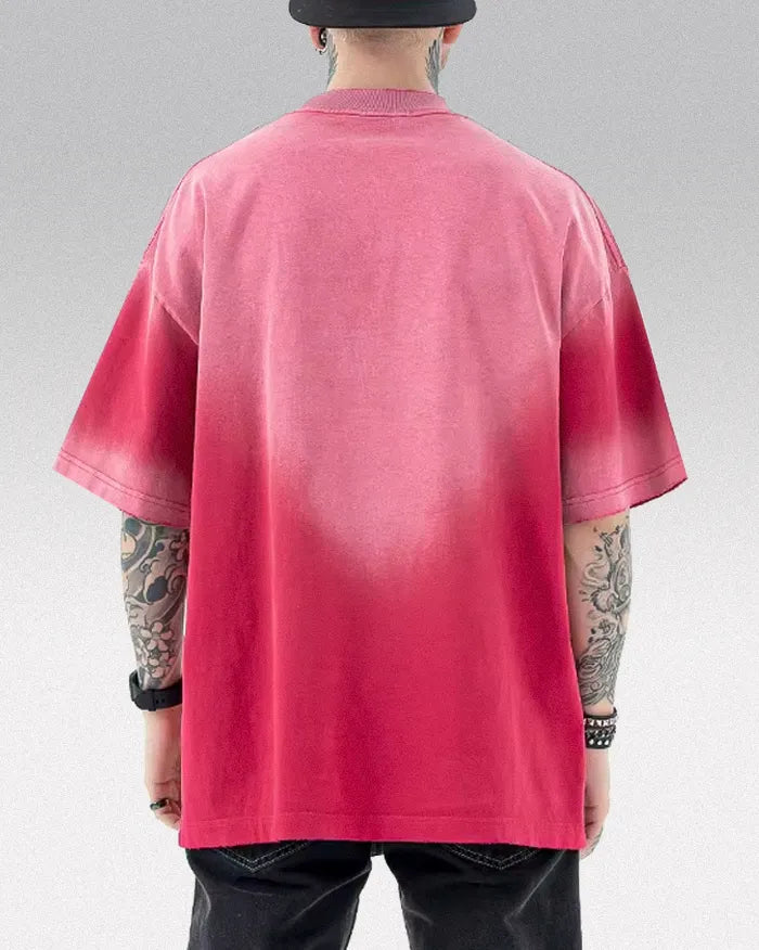 Vintage wash tee ’Oblivion’