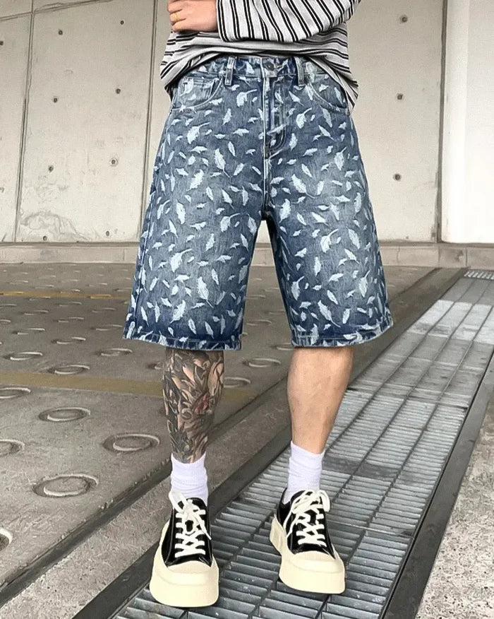 Washed jorts ’Spectro’