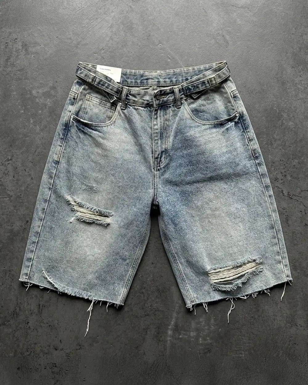 Washed jorts ’Spectro’