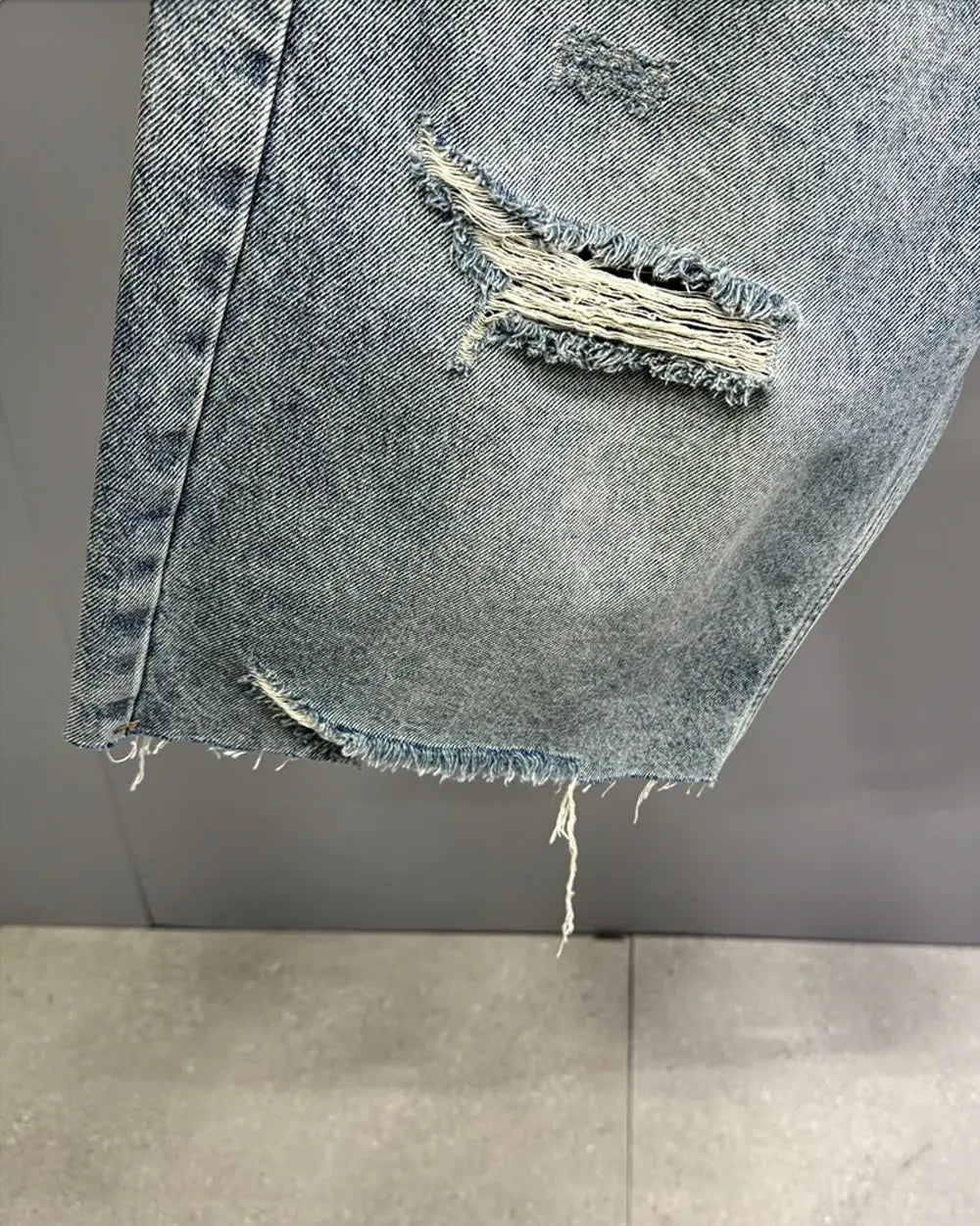 Washed jorts ’Spectro’