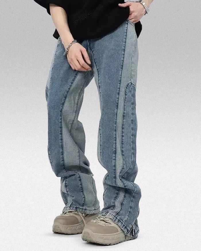 Washed trousers ’Delta’