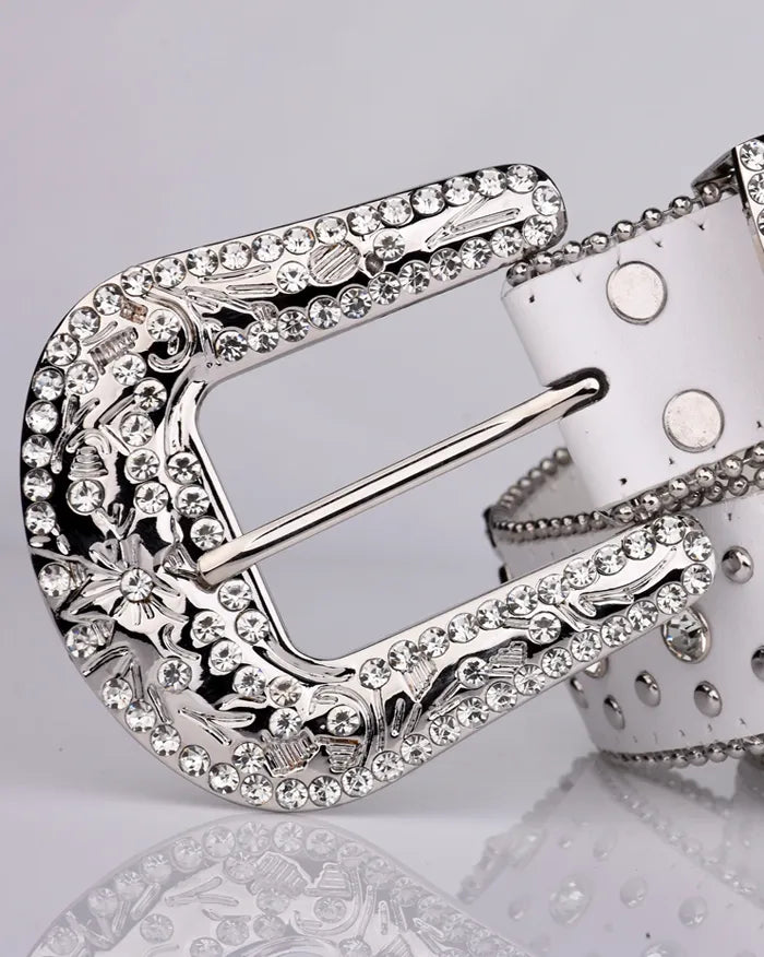 White Y2k belt ’Cryo’
