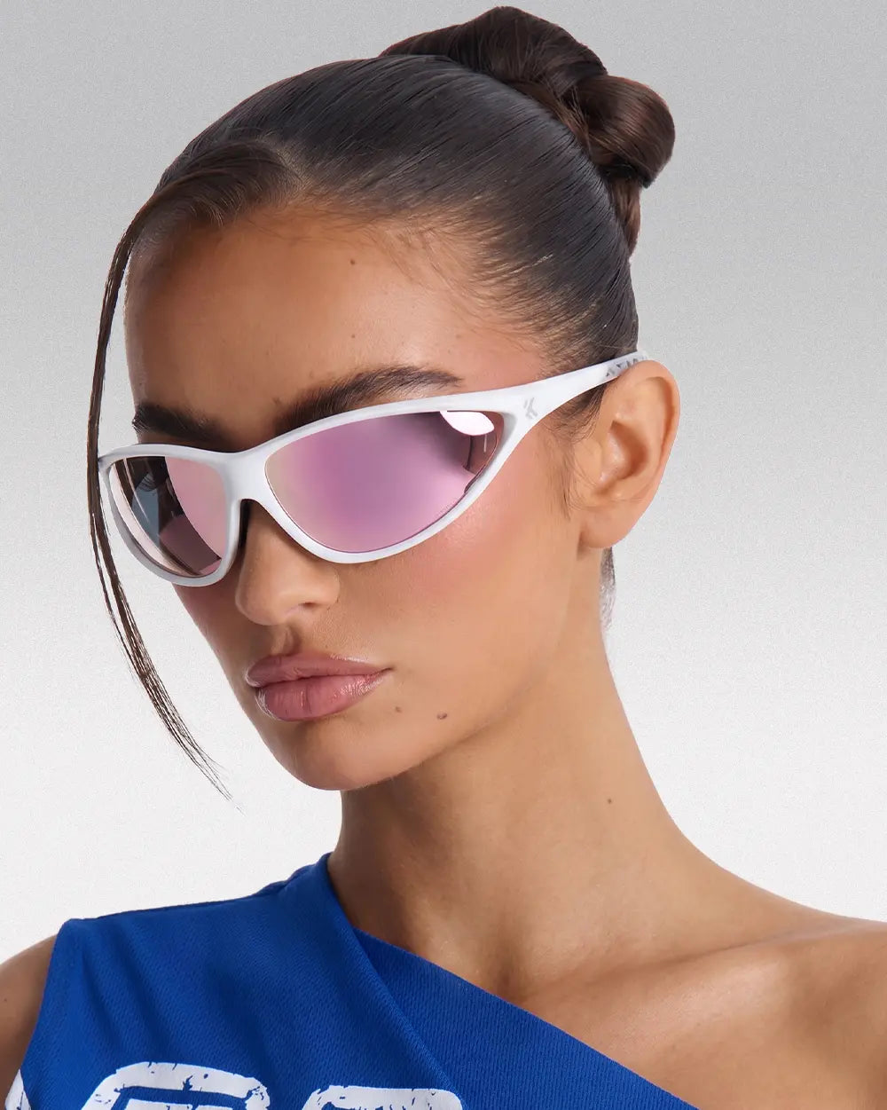 Wraparound Sunglasses Y2K ’Topaz’