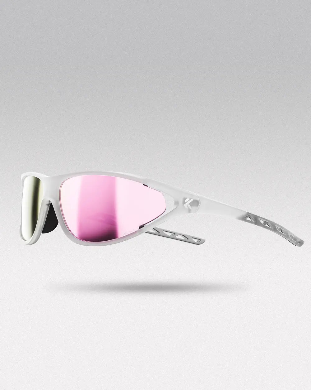 Wraparound Sunglasses Y2K ’Topaz’ - Pink