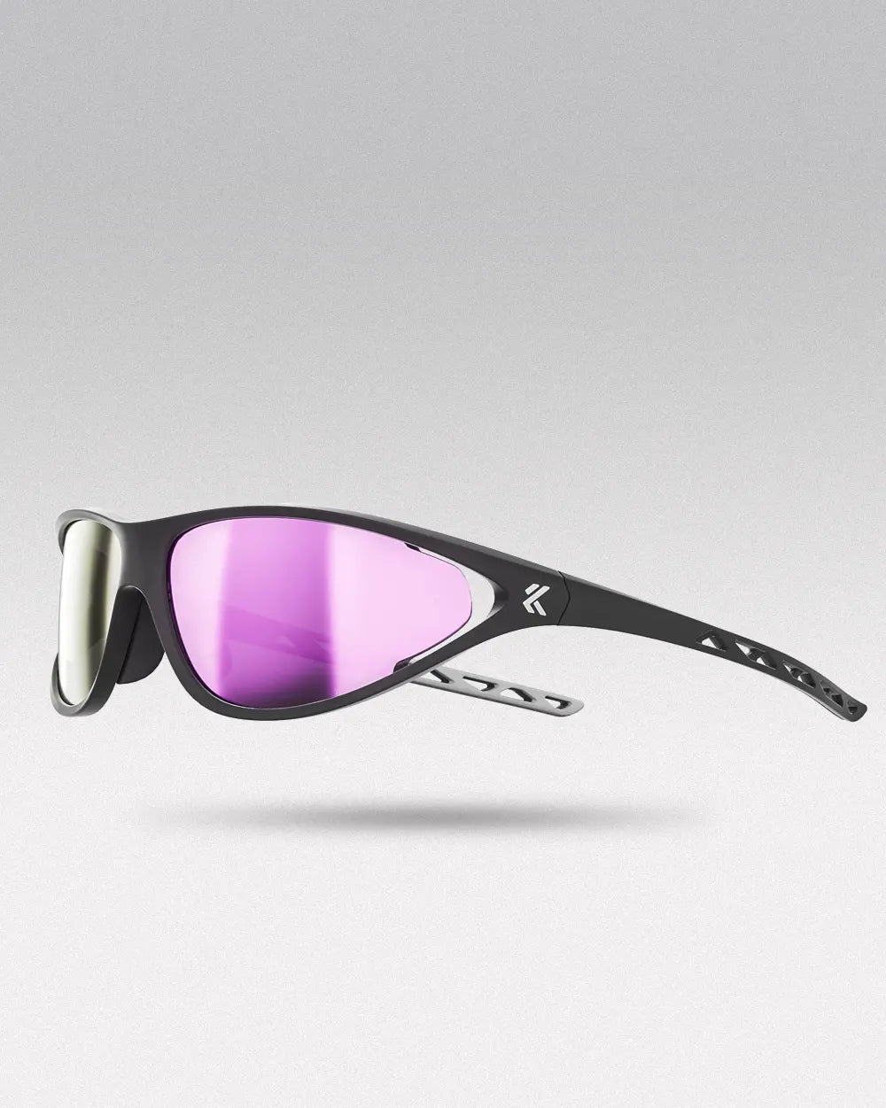Wraparound Sunglasses Y2K ’Topaz’ - Purple