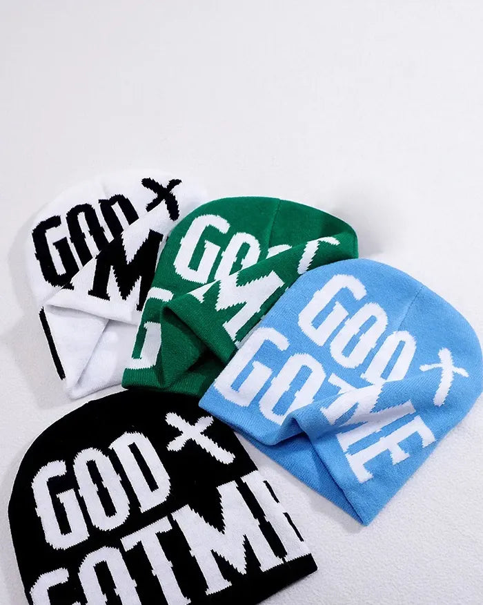 Y2K Beanie Hat ’GGM’
