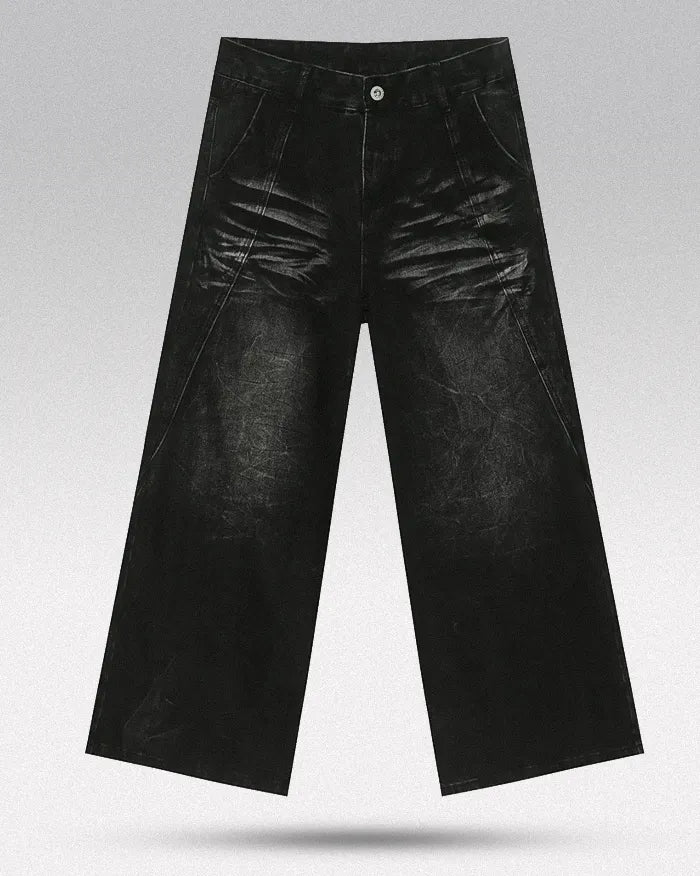 Y2k black baggy jeans ’Sonic’