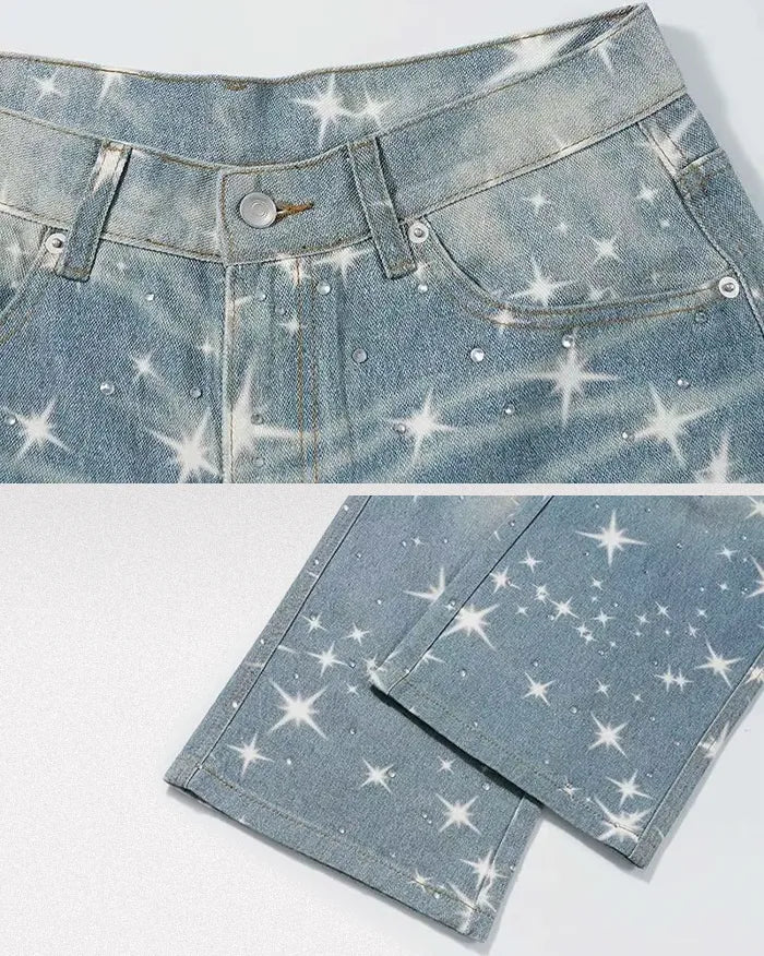 Y2k Blue Jeans ’Xenon’