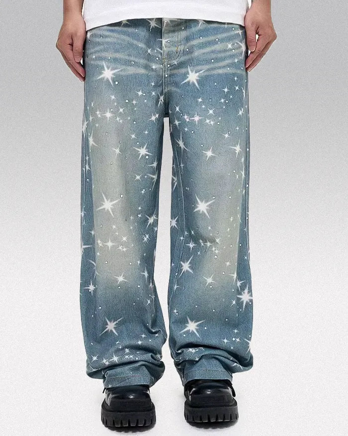 Y2k Blue Jeans ’Xenon’