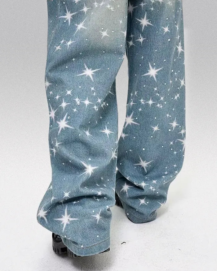 Y2k Blue Jeans ’Xenon’