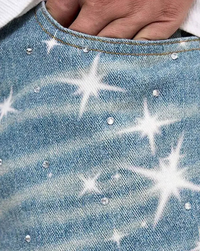 Y2k Blue Jeans ’Xenon’