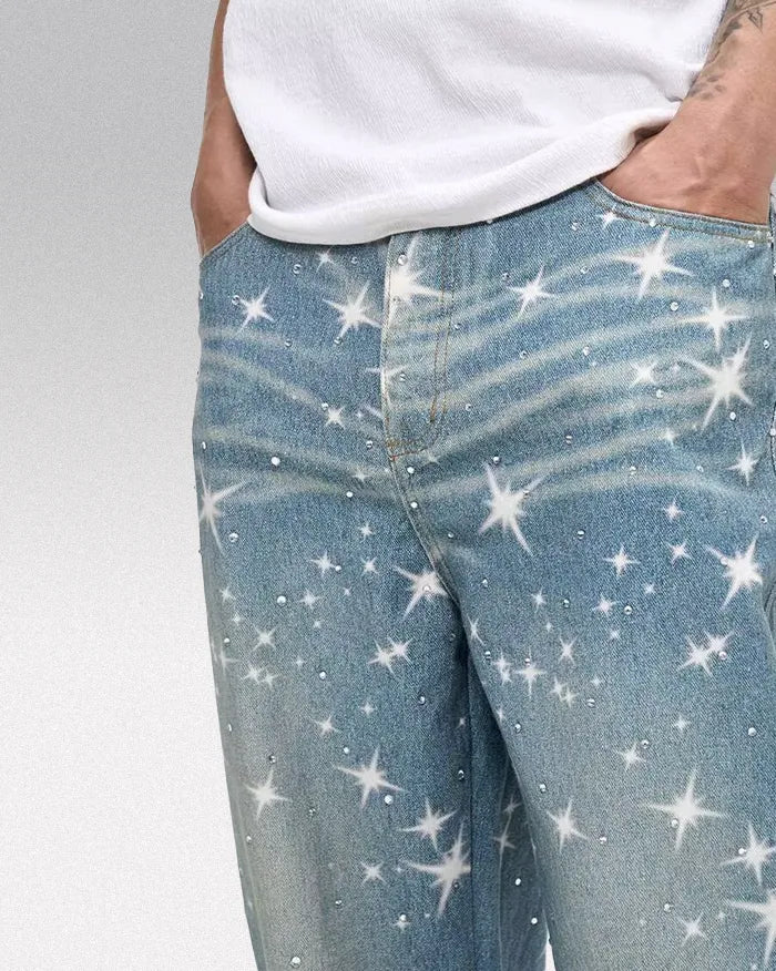 Y2k Blue Jeans ’Xenon’