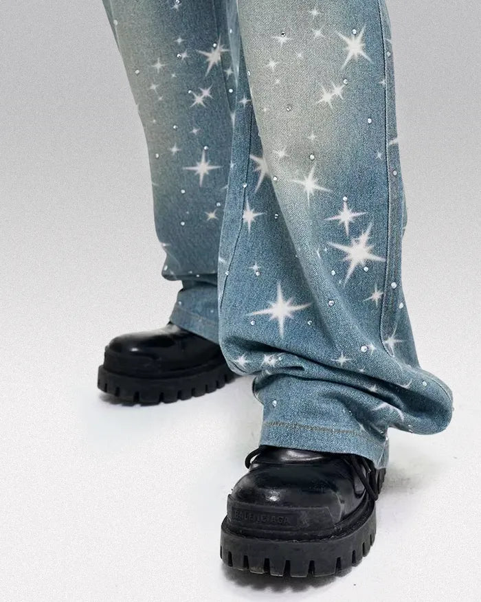 Y2k Blue Jeans ’Xenon’