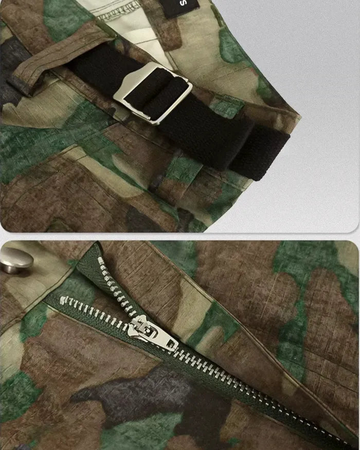 Y2k camo pants ’Orion’