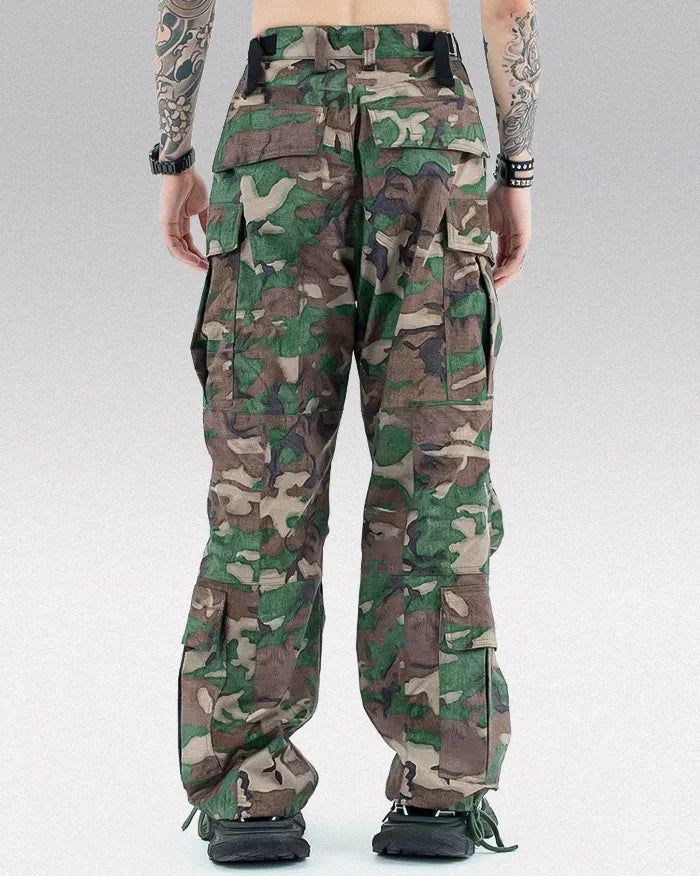 Y2k camo pants ’Orion’
