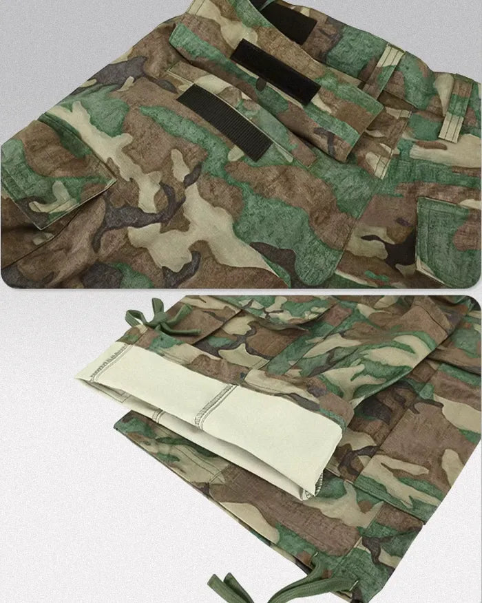 Y2k camo pants ’Orion’