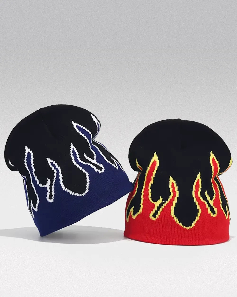 Y2K Flame Beanie