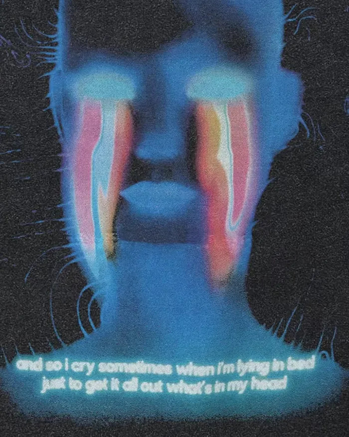 Y2k graphic tee ’Omega’