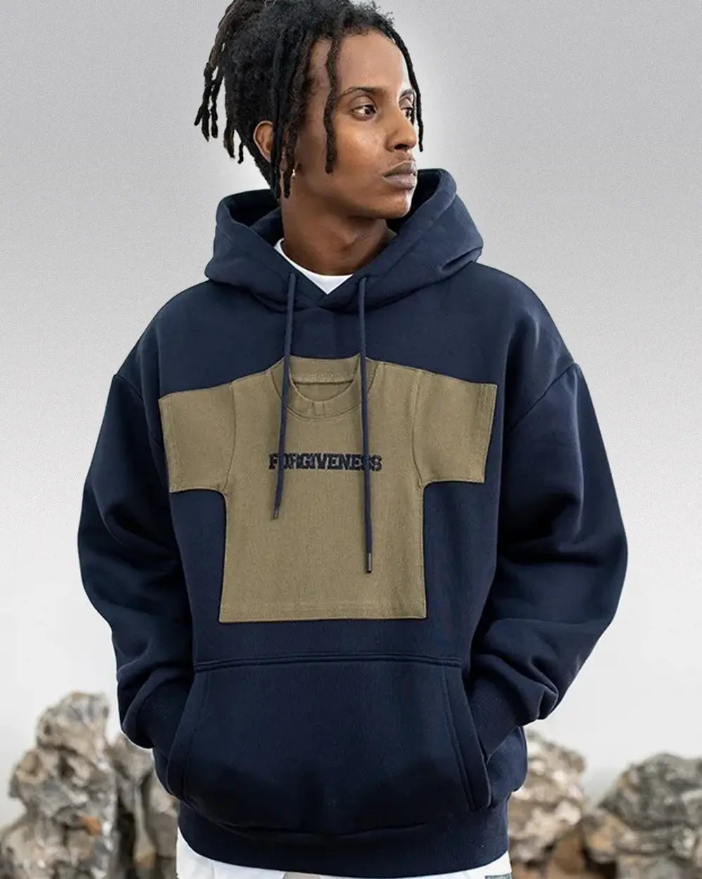 Y2k hoodie men’s ’Mona’