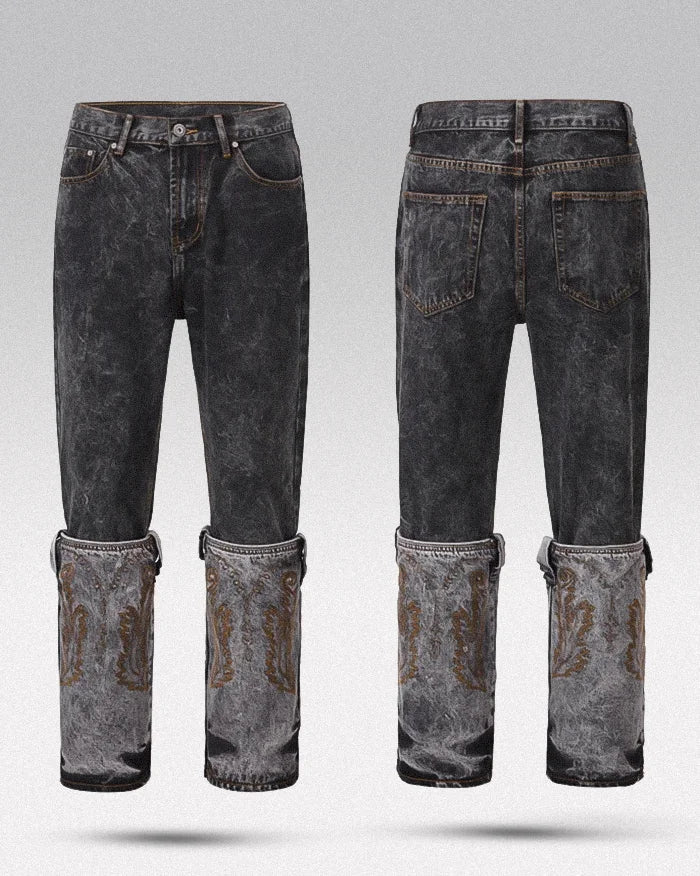 Y2k jeans men ’Lunar’