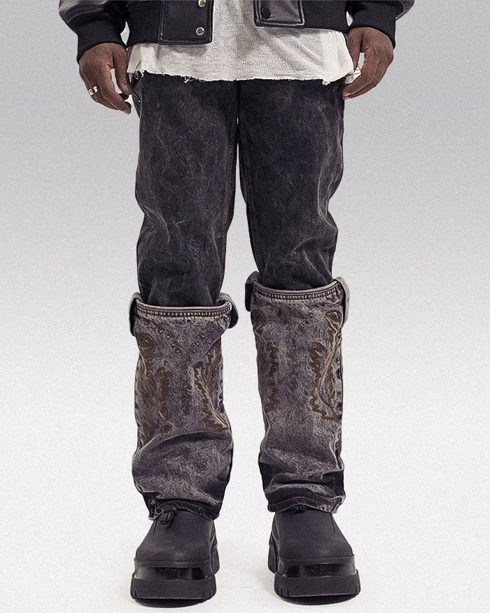 Y2k jeans men ’Lunar’