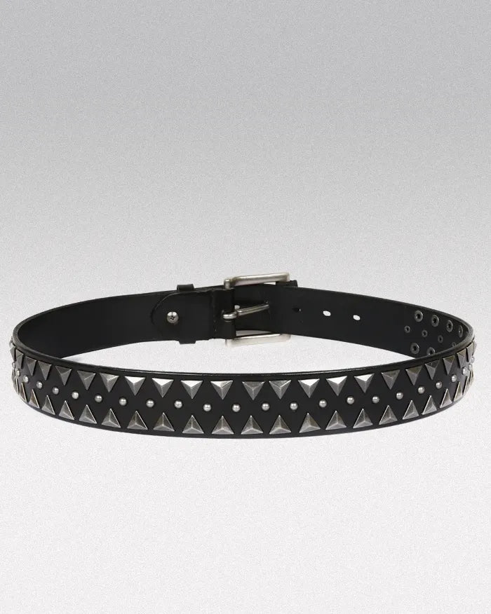 Y2k leather belt ’Flux’