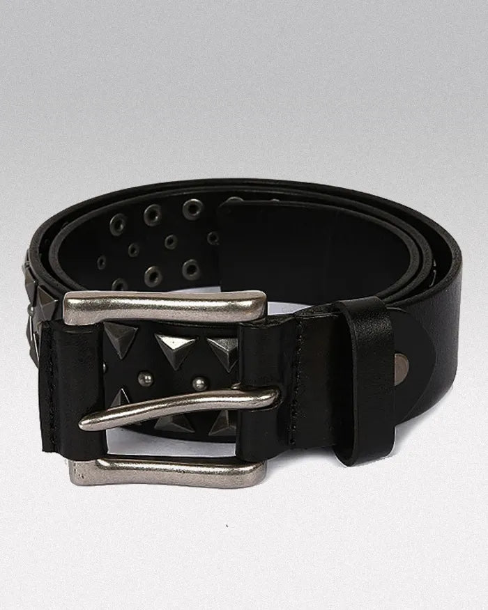 Y2k leather belt ’Flux’