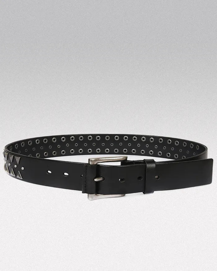 Y2k leather belt ’Flux’